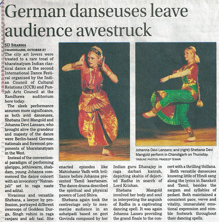Chandigarh Tribune, 28.10.2011